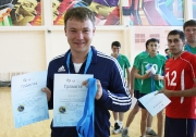 Тренер  команды  КГАУ - Казанского аграрного университета  Дмитрий Елистратов, занявшей третье место