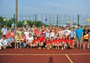 В п.г.т. Алексеевском около второй школы открылась новая современная открытая площадка для игры в волейбол и баскетбол. 